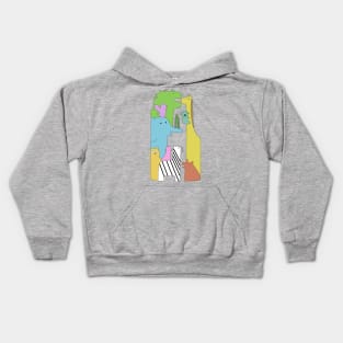 Goofy Animals Kids Hoodie